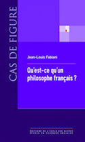 Qu'est-ce qu'un philosophe français?
